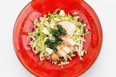 Салат с курицей и адыгейским сыром