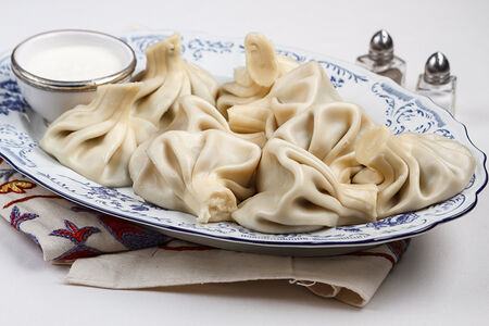 Большое ассорти хинкали