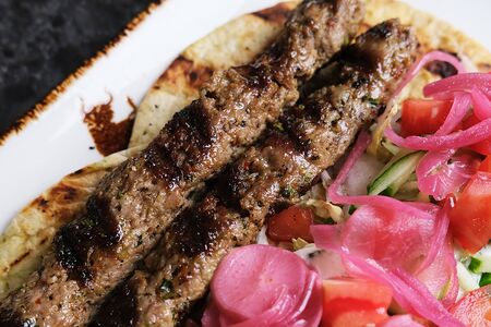 Люля-кебаб из молочного ягненка 