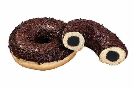 Донат с шоколадом