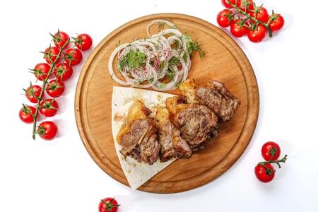 Шашлык из баранины (почечная часть)