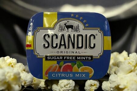 Конфеты Scandic без сахара со вкусом Цитрусовый микс