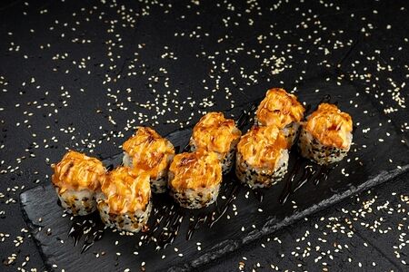 Ролл Хот с креветкой