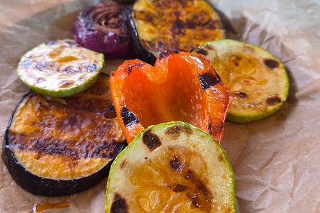 Овощи на мангале