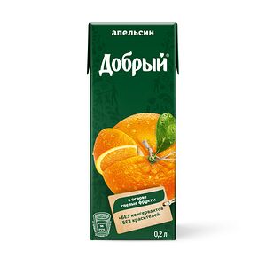 Добрый нектар апельсин