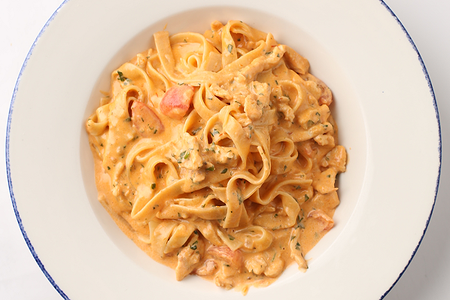 Тальятелле с куриным филе