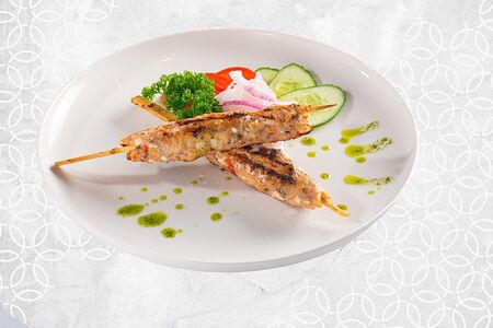 Люля-кебаб из скумбрии