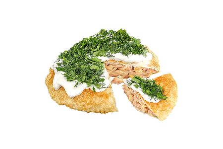 Пирог с курицей и картофелем