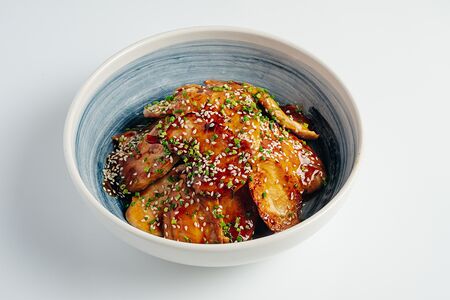 Курица терияки и рис