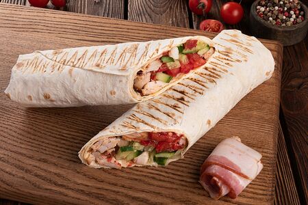 Шаверма с беконом