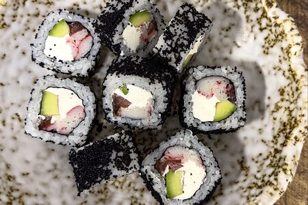 Краб с авокадо