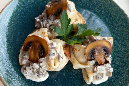 Блинчики с жюльеном 