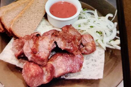 Шашлык из свиной шеи