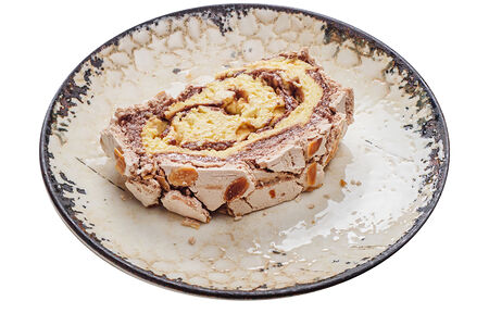 Меренговый рулет Манго-цитрус