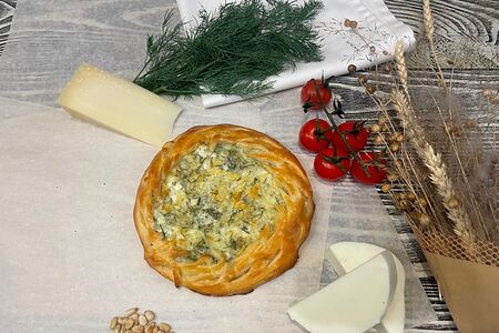 Галета по-итальянски с творогом и зеленью