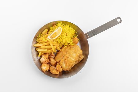 Рыба и кальмары