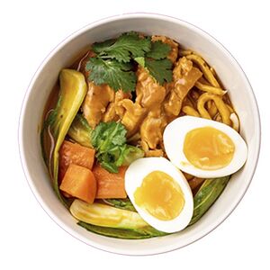 Удон карри курица