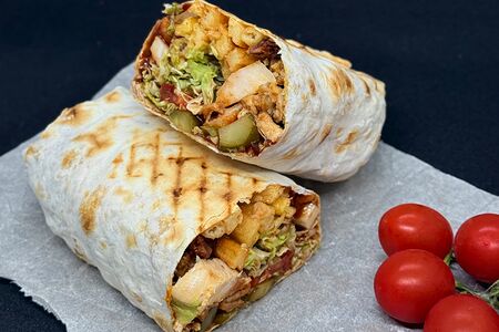 Шаурма с соусом Барбекю