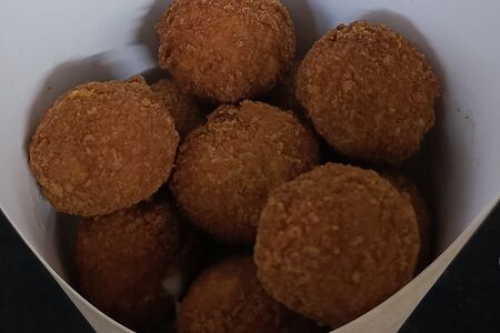 Сырные шарики из моцареллы 