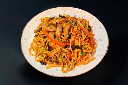 Лапша с уткой