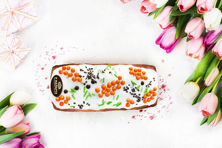 Кекс с апельсином и шоколадными каплями