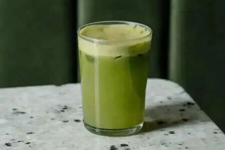 Яблоко-базилик-мята