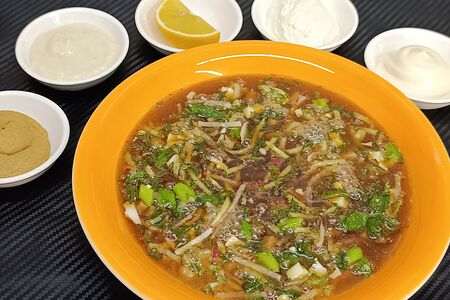 Окрошка на квасе