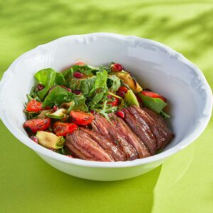 Стейк-салат с мачете