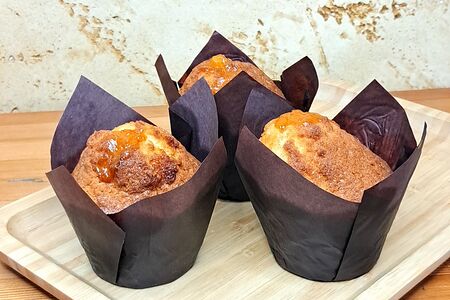 Маффин ванильный с манго