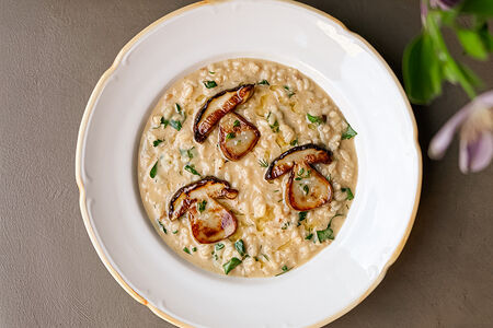 Ризотто с белыми грибами 