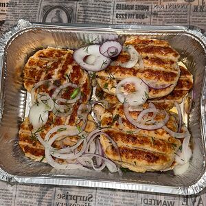 Котлеты куриные на мангале