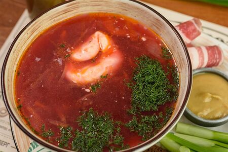 Борщ домашний