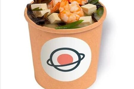 Мисо-суп с креветками