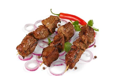 Шашлык из говяжьей вырезки