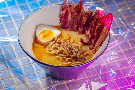 Сырный рамен