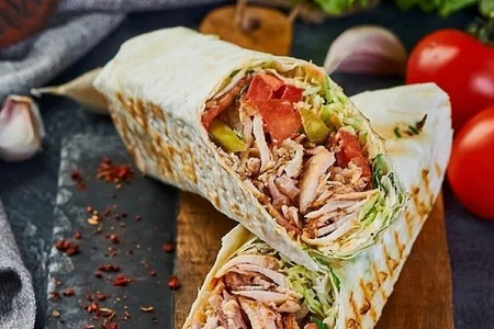 Шаурма двойная сила с курицей