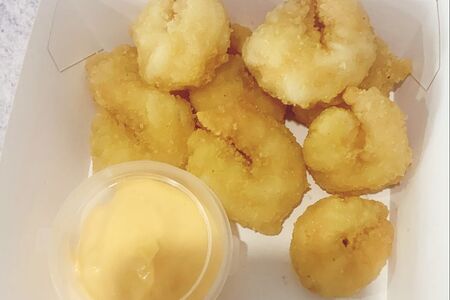 Креветки в темпуре 