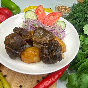 Казан-кебаб с бараниной