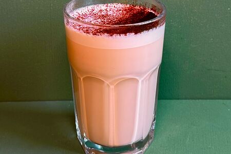 Черничный раф