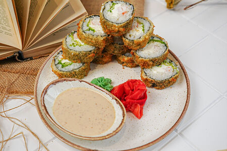 Цезарь-ролл с курицей