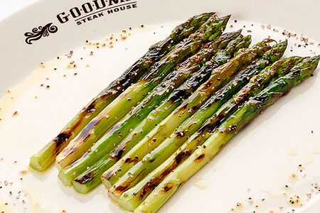 Спаржа гриль