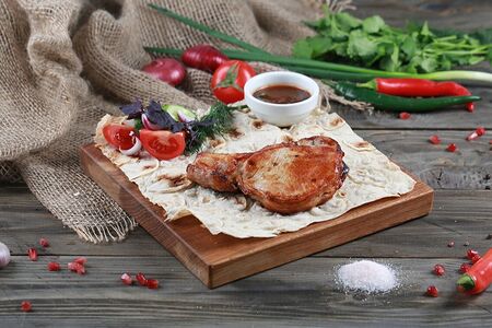 Шашлык из свиной корейки 