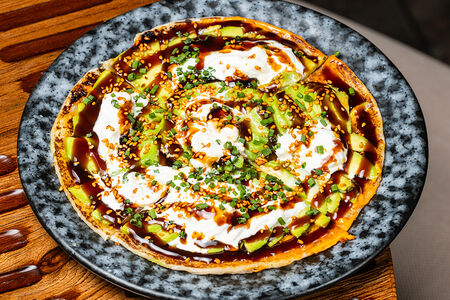 Ротти авокадо с сыром страчателла