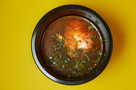 Борщ с курицей