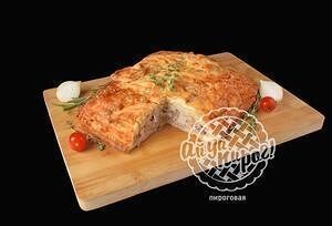 Пирог с мясом и луком мини