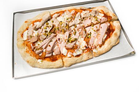 С домашней ветчиной из индейки