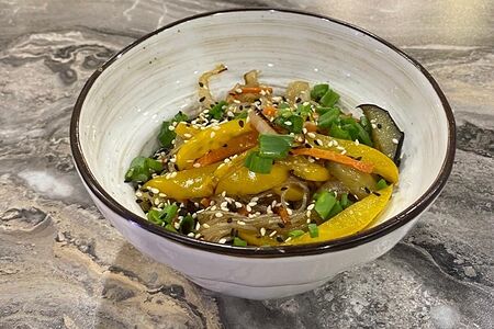 Фунчоза с овощами