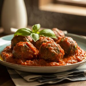 Итальянские тефтели в соусе маринара