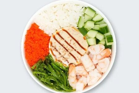 Поке с креветкой