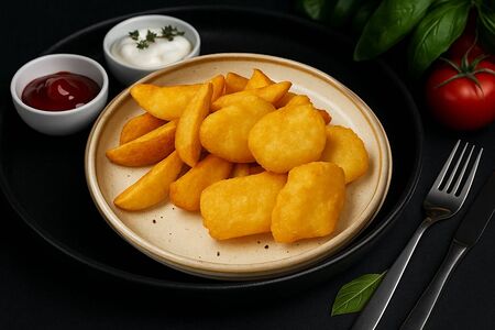 Наггетсы с картофельными дольками
